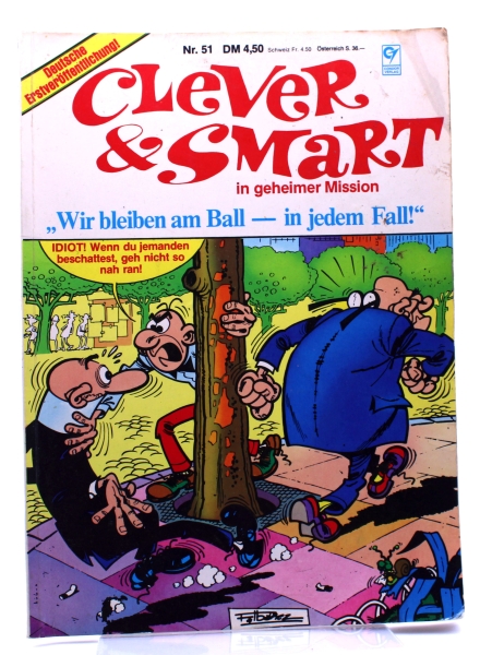 Clever & Smart in geheimer Mission Comic Album Nr. 51: Wir bleiben am Ball - in jedem Fall!